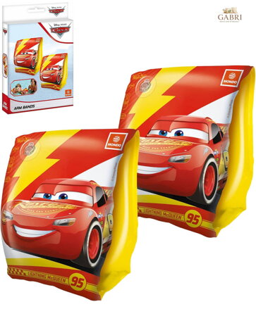 MONDO Rukávky nafukovací Cars 3 (Auta) dětská plavací křidélka do vody