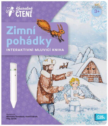 ALBI Kouzelné čtení Kniha interaktivní Zimní pohádky