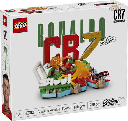 LEGO EDITIONS Cristiano Ronaldo Hvězdné momenty fotbalu 43012 STAVEBNICE