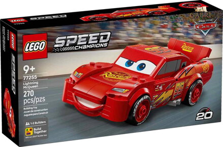 LEGO SPEED CHAMPIONS Blesk McQueen Auta (Cars) 77255 STAVEBNICE