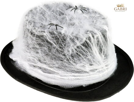KARNEVAL Klobouk s pavučinou dospělý *KARNEVALOVÝ DOPLNĚK*