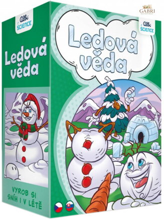 ALBI SCIENCE Ledová věda kreativní set výroba sněhu v plechovce