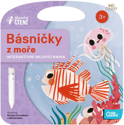 ALBI Kouzelné čtení Kniha interaktivní Básničky z moře