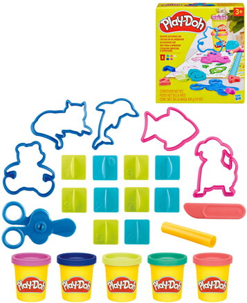 HASBRO PLAY-DOH Školní aktivity kreativní set modelína s nástroji