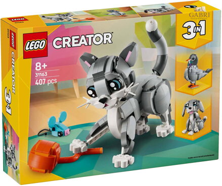 LEGO CREATOR Hravá kočka 3v1 31163 STAVEBNICE