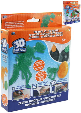 EP Line 3D Magic kreativní set trojrozměrné obrázky 2 druhy