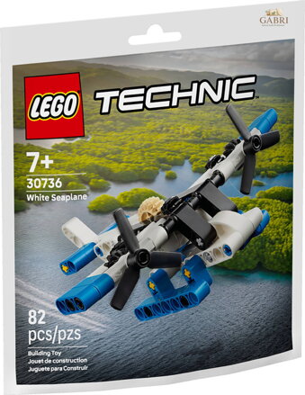 LEGO TECHNIC Hydroplán bílý 30736 STAVEBNICE