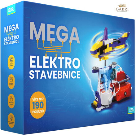 ALBI MEGA Elektronická stavebnice 189 modelů na baterie