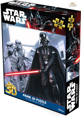 PUZZLE Prime 3D Star Wars Classic 31x46cm 300 dílků holografické