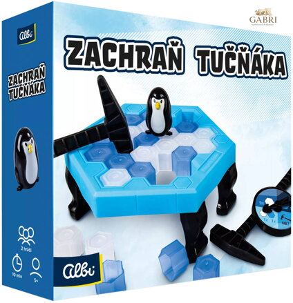 ALBI HRA Zachraň tučňáka rodinná *SPOLEČENSKÉ HRY*