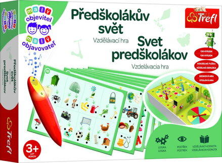 TREFL Hra Malý objevitel Předškolákův svět na baterie Světlo Zvuk