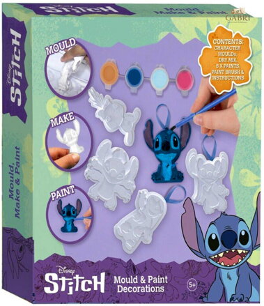 Lilo a Stitch přívěsek na klíče odlévání kreativní set výroba klíčenky