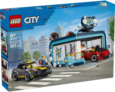 LEGO CITY Automatická myčka aut 60497 STAVEBNICE