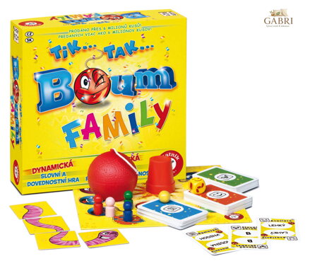 PIATNIK Hra TIK TAK BUM Family *SPOLEČENSKÉ HRY*