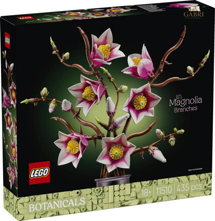 LEGO BOTANICALS Větvičky magnólie 11510 STAVEBNICE