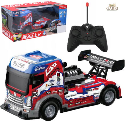 RC Auto tahač Heavy Truck na vysílačku 27MHz na baterie Světlo