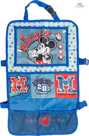 Organizér závěsný univerzální Disney Mickey Mouse na sedadlo do auta