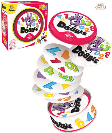 ASMODEE Hra postřehová Dobble 1-2-3 New *SPOLEČENSKÉ HRY*