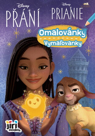 JIRI MODELS Omalovánky A5+ Disney Přání