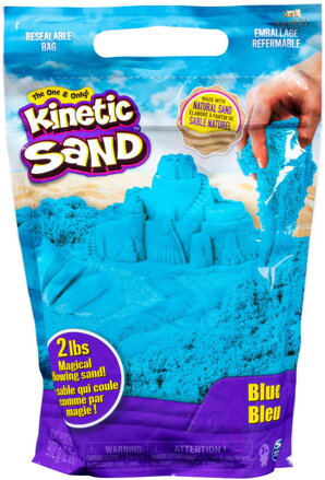 SPIN MASTER Kinetic Sand modrý 900g tekutý písek