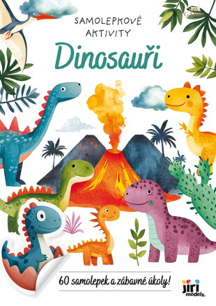 JIRI MODELS Samolepkové aktivity Dinosauři