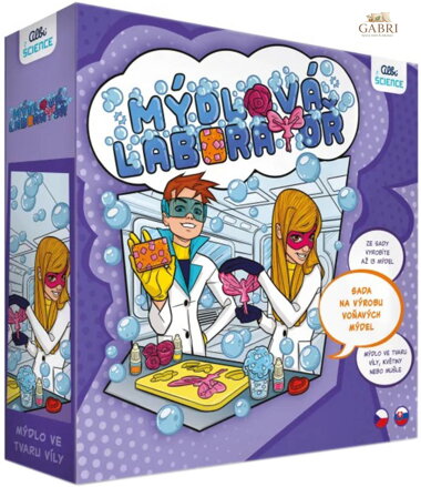 ALBI SCIENCE Mýdlová laboratoř kreativní set výroba voňavých mýdel