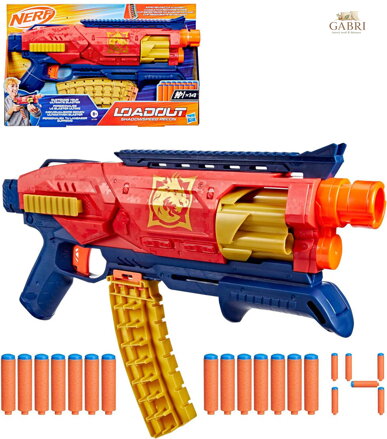 HASBRO NERF Loadout Shadowspeed Recon dětský blaster + 14 šipek N1