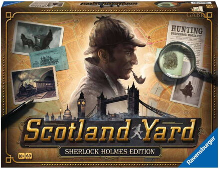 RAVENSBURGER Hra Scotland Yard Sherlock Holmes *SPOLEČENSKÉ HRY*