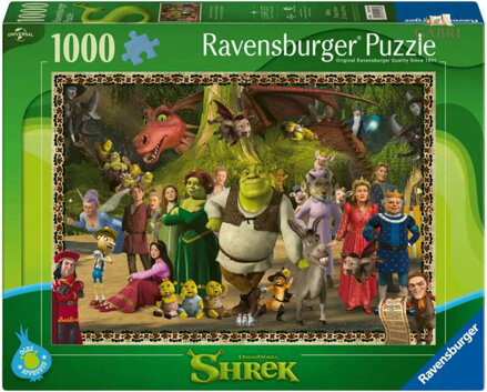 RAVENSBURGER Puzzle Shrek Evergreen 1000 dílků 70x50cm skládačka