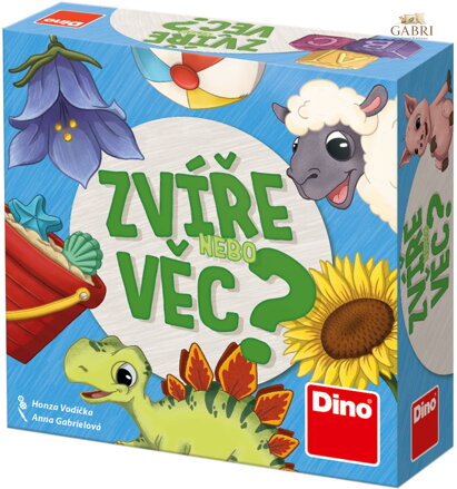 DINO Hra Zvíře nebo věc? postřehová *SPOLEČENSKÉ HRY*