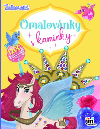 JIRI MODELS Omalovánky s kamínky Jednorožci