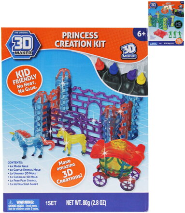 EP Line 3D Magic kreativní sada trojrozměrné obrázky 2 druhy