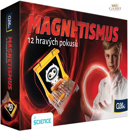 ALBI SCIENCE Experimentuj s magnetismem 12 hravých pokusů