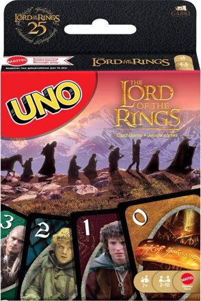 MATTEL Hra Uno karty Pán Prstenů *SPOLEČENSKÉ HRY*