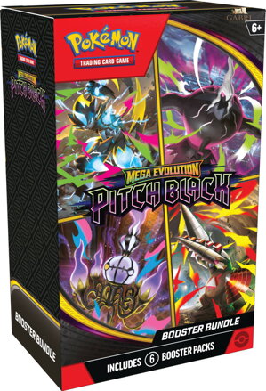 Pokémon TCG: ME05 Pitch Black Booster Bundle set 6x booster
