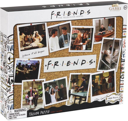PALADONE Puzzle Přátelé (Friends) 76x61cm skládačka 1000 dílků