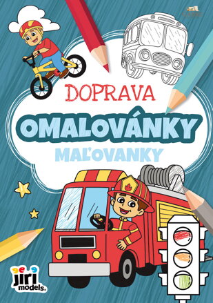 JIRI MODELS Omalovánky A5 Doprava