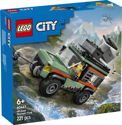 LEGO CITY Terénní horské nákladní auto 4x4 60447 STAVEBNICE