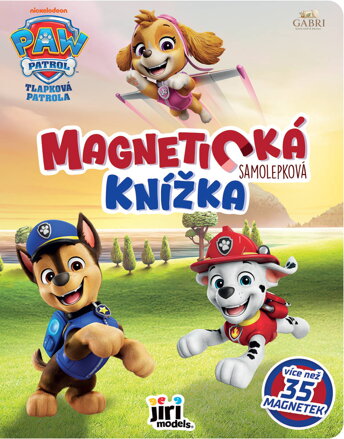JIRI MODELS Magnetická samolepková knížka Tlapková patrola