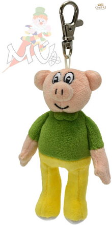 MORAVSKÁ ÚSTŘEDNA Přívěšek Čtyřlístek Bobík 12cm karabinka