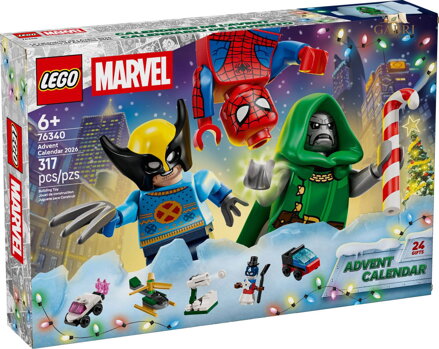 LEGO MARVEL Adventní kalendář 76340 STAVEBNICE