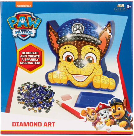 Diamantové malování mozaika Paw Patrol Chase kreativní sada