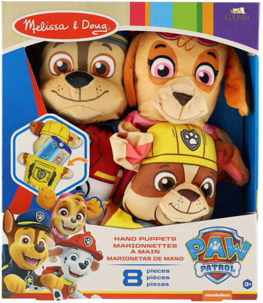 PLYŠ Maňásek Tlapková Patrola (Paw Patrol) set 4ks s kapsičkou