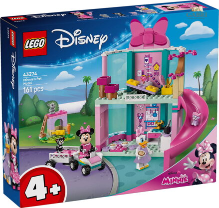 LEGO DISNEY Minnie a hotel pro domácí mazlíčky 43274 STAVEBNICE