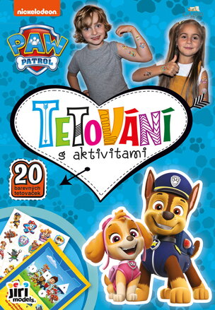 JIRI MODELS Tetování s aktivitami Tlapková Patrola