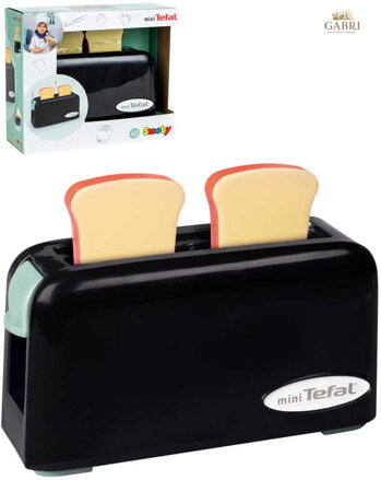 SMOBY Toaster Mini Tefal Express dětský set topinkovač + toustový chléb 2ks