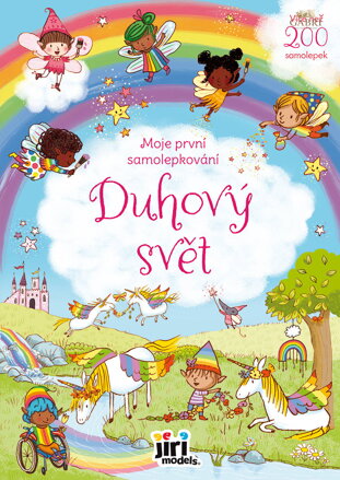 JIRI MODELS Moje první samolepkování 200+ Duhový svět