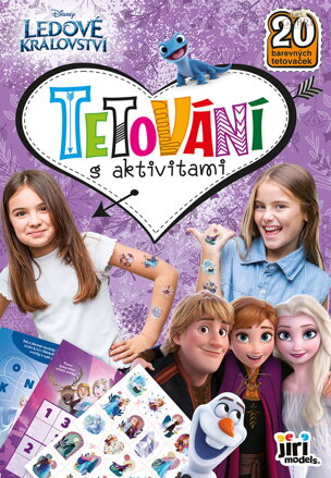 JIRI MODELS Tetování s aktivitami Ledové Království (Frozen) 20 tetovaček
