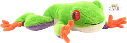 PLYŠ Žába 17cm rosnička *PLYŠOVÉ HRAČKY*