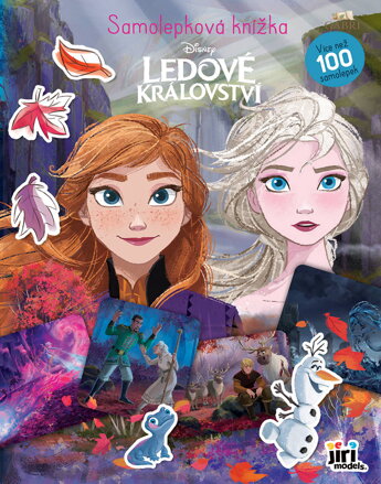 JIRI MODELS Samolepková knížka Frozen (Ledové Království) 100+ samolepek